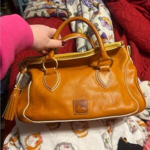 Dooney & Bourke Caramel Florentine Satchel